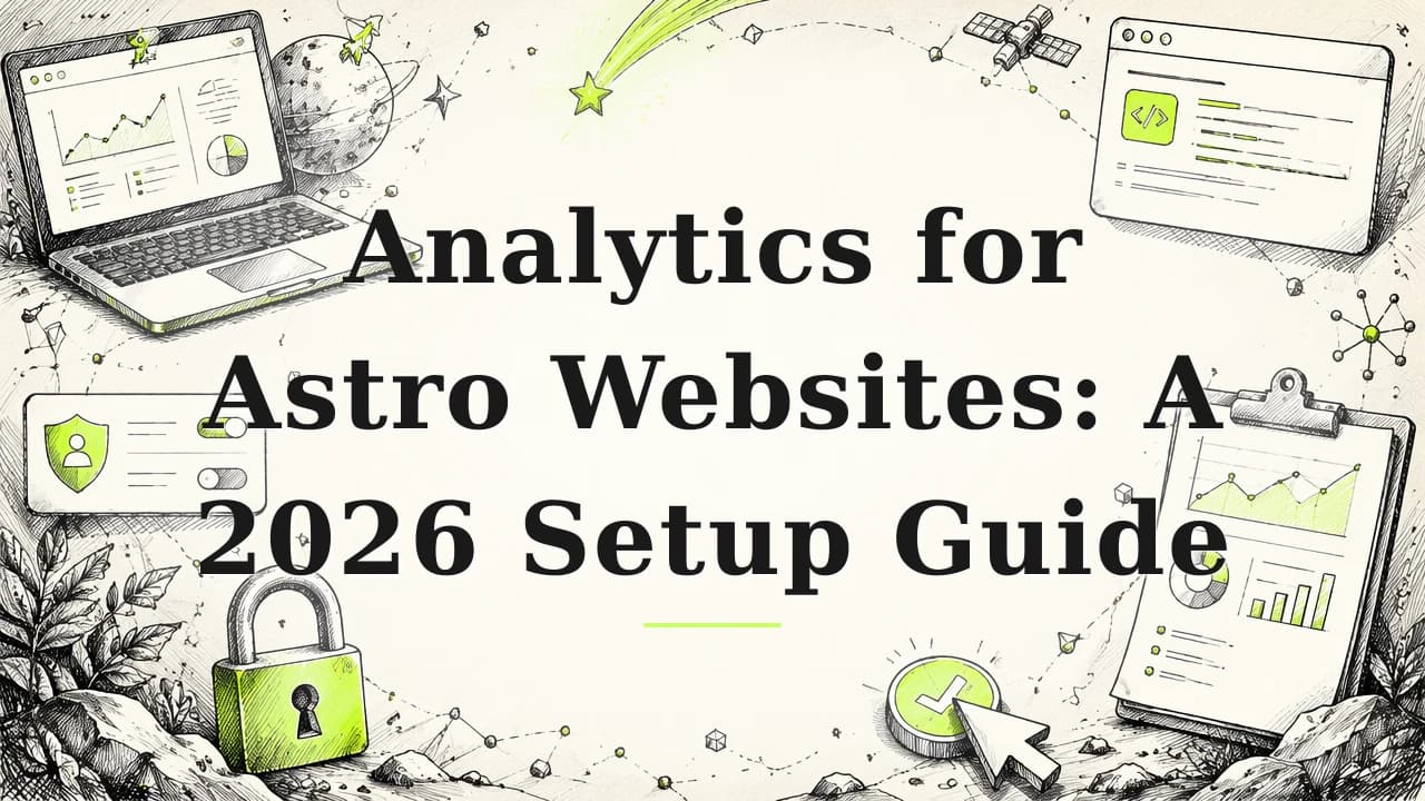Featured image for: Analytics for Astro Websites: A 2026 Setup Guide