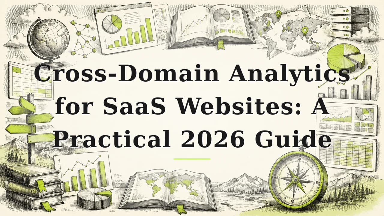 Featured image for: Cross-Domain Analytics for SaaS Websites: A Practical 2026 Guide