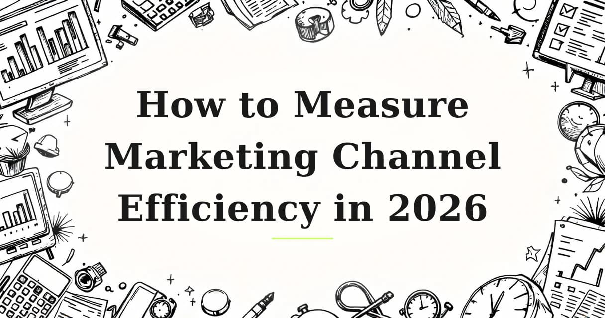 Featured image for: How to Measure Marketing Channel Efficiency in 2026