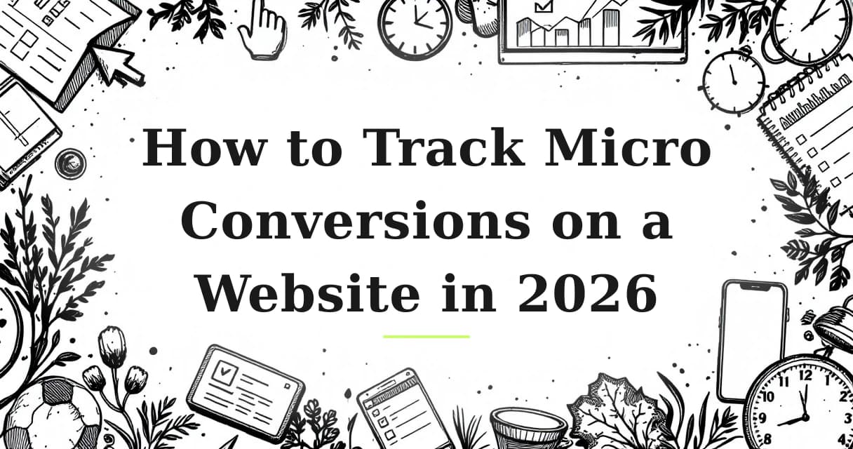Featured image for: How to Track Micro Conversions on a Website in 2026