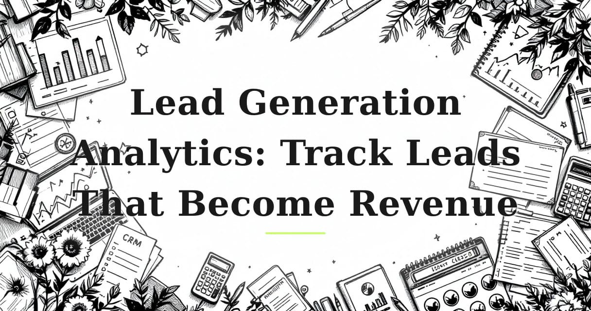 Featured image for: Lead Generation Analytics: Track Leads That Become Revenue