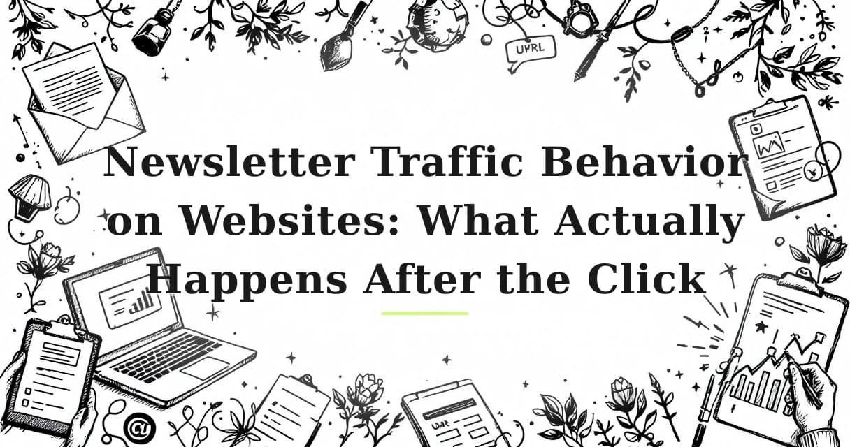 Featured image for: Newsletter Traffic Behavior on Websites: What Actually Happens After the Click