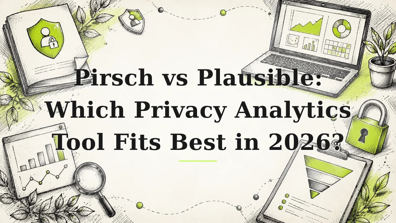 Featured image for: Pirsch vs Plausible: Which Privacy Analytics Tool Fits Best in 2026?