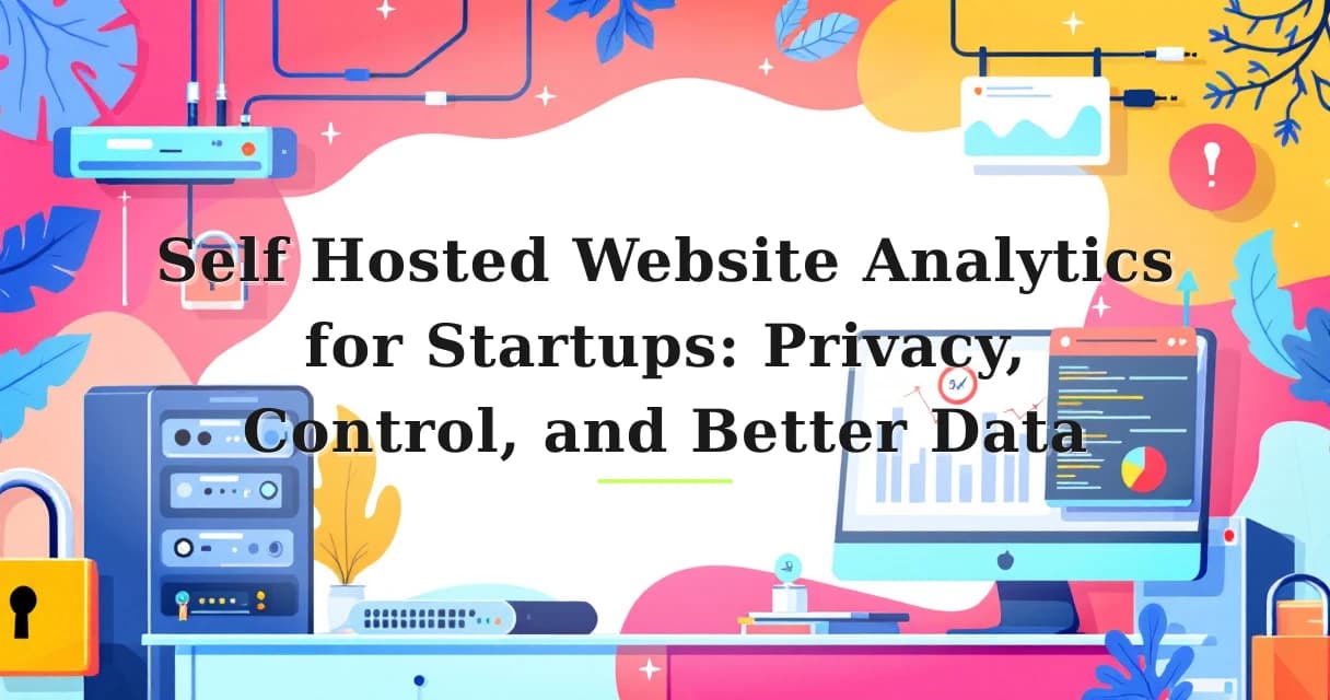 Featured image for: Self Hosted Website Analytics for Startups: Privacy, Control, and Better Data