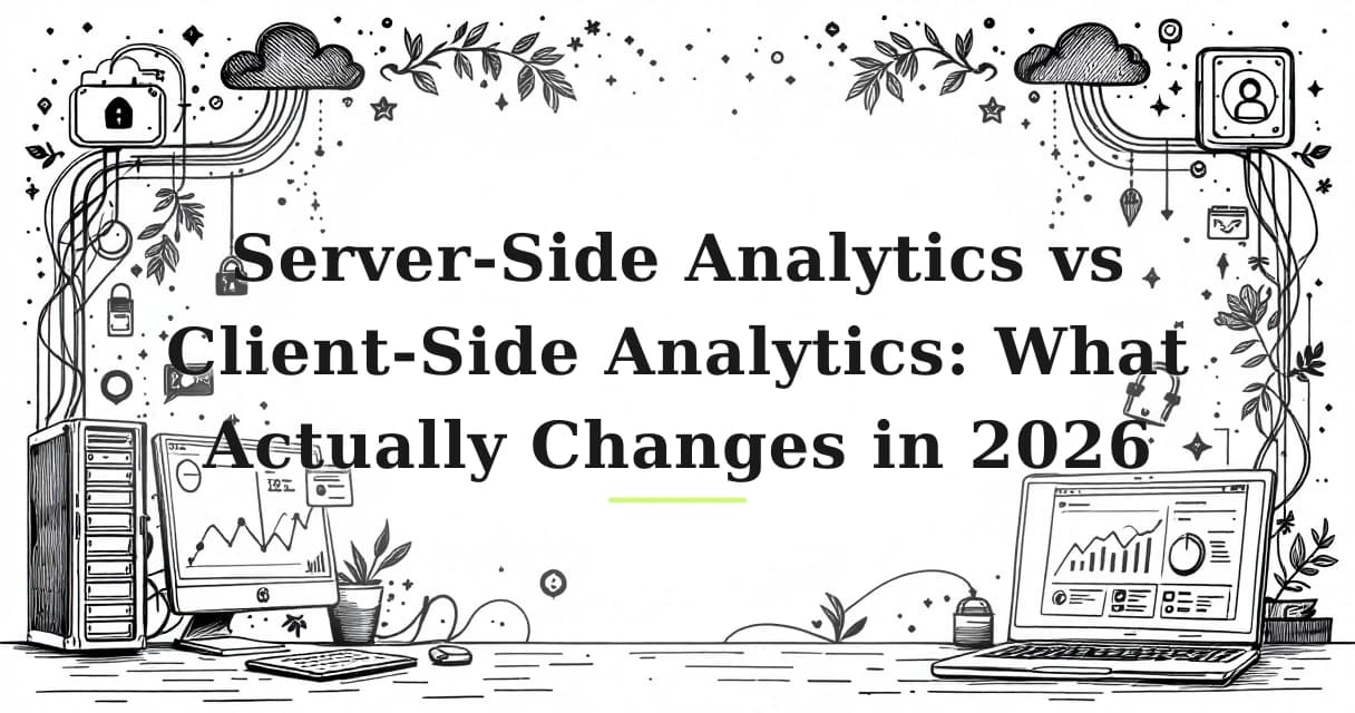 Featured image for: Server-Side Analytics vs Client-Side Analytics: What Actually Changes in 2026